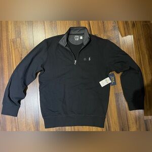 Luxury Jersey Quarter-Zip Pullover NWT